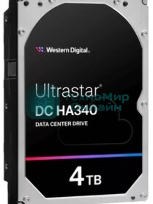 Жесткий диск серверный WD Ultrastar DC HA340 12TB WUS721212BLE6L4 (SATA 3.5