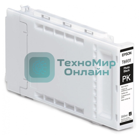 Картридж струйный Epson C13T693100 для SC-T3000/T5000/T7000 UltraChrome XD Photo Black T693100 350 м