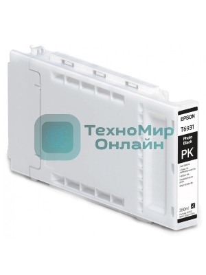 Картридж струйный Epson C13T693100 для SC-T3000/T5000/T7000 UltraChrome XD Photo Black T693100 350 м