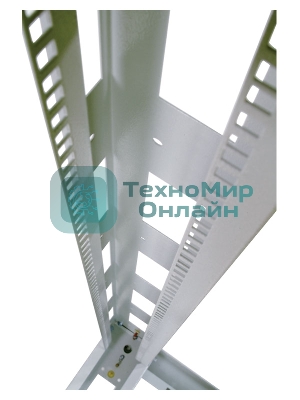 Стойка телеком. универсальная ЦМО! 42U двухрамная (СТК-42.2) (1 коробка)