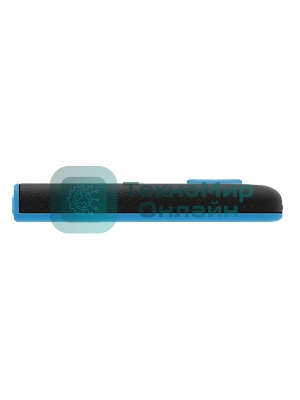 Флешка USB ADATA UV128 (AUV128-128G-RBE), 128Gb, USB 3.0, R/W 100/30, черный/синий