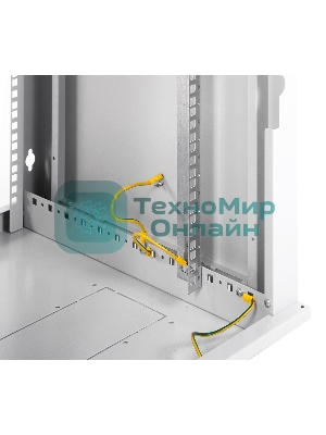 Шкаф телекоммуникационный настенный разборный 15U (600х350) дверь металл, ШРН-Э-15.350.1