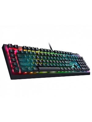 Клавиатура Razer BlackWidow V4 X Green Switch проводная, USB Type-A, чёрный (РУ раскладка)