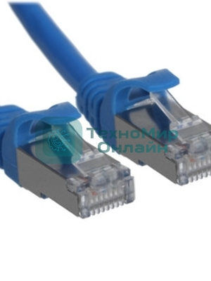 Патч-корд FTP Cablexpert cat.6, 1м, литой, многожильный, черный