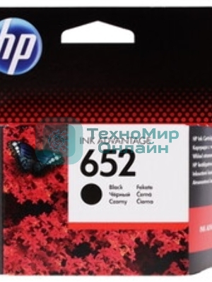 Картридж струйный HP №652 (F6V25AE) черный, 360 стр., для DJ IA 1115/2135/3635/4535/3835/4675
