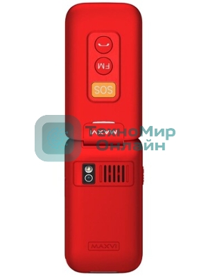 Мобильный телефон Maxvi E5 up красный
