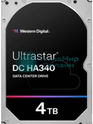 Жесткий диск серверный WD Ultrastar DC HA340 12TB WUS721212BLE6L4 (SATA 3.5
