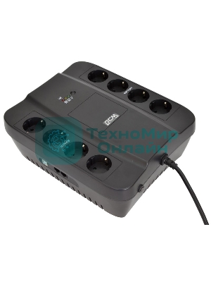 Источник бесперебойного питания Powercom SPD-1000U 550Вт 1000ВА черный