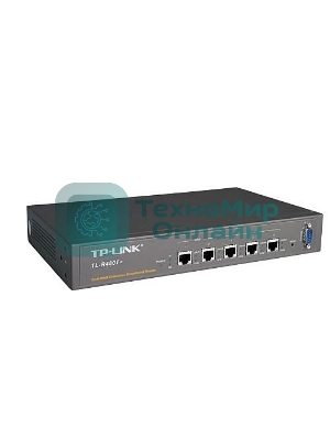 Маршрутизатор TP-Link SMB TL-R480T+ для ср.бизнеса 1WAN+4LAN 10/100Mb/s,Intel IXP 266MHz, Firewall,NAT,VPN