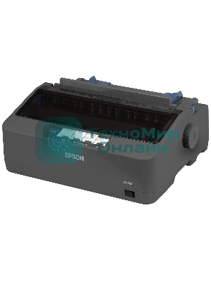 Принтер матричный Epson LX-350 (C11CC24031/C11CC24032), (А4, 357 cps (12 cpi), USB, LPT, COM)