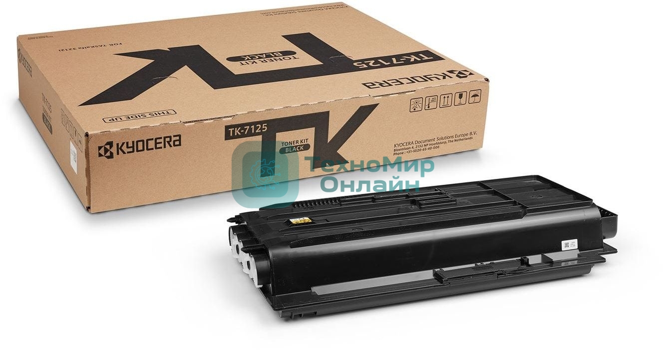 Картридж лазерный Kyocera TK-7125 (1T02V70NL0) черный для TASKalfa 3212i 20000 стр.