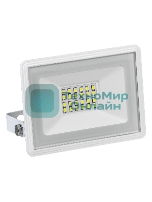 Прожектор уличный IEK СДО LPDO601-30-65-K01 светодиодный 30Вт корп.алюм.белый