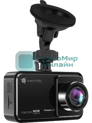 Видеорегистратор Navitel R385 GPS черный 1440x2560 1440p 140гр. GPS CV7327