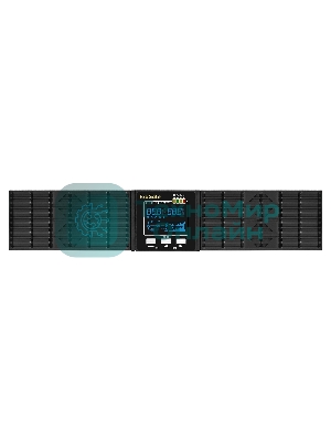 Источник бесперебойного питания On-line ExeGate PowerExpert ULS-575-10kVA.LCD.AVR.T.USB.RS232.SNMP.2U 10000VA/10000W, On-Line, PF=1, LCD, клеммы, RS232, USB, SNMP-slot, EPO, батареи внешние 192В/240В суммарной емкостью до 400Ah, Rackmount 2U/Tower, металлический корпус, черный