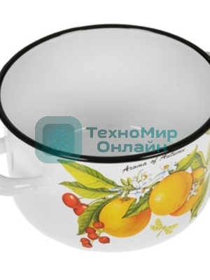 Кастрюля Лысьвенские эмали 1 л С-1607АП/4 Итальянская кухня