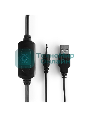 Акустическая система 2.0 Gembird SPK-105, черный, 5 Вт, регулятор громкости, USB-питание