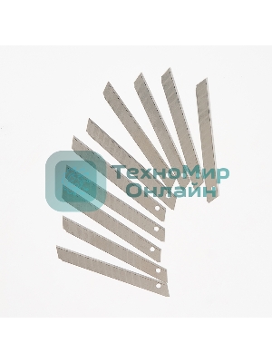 Сегментированное лезвие Rexant 9 мм 10 шт.