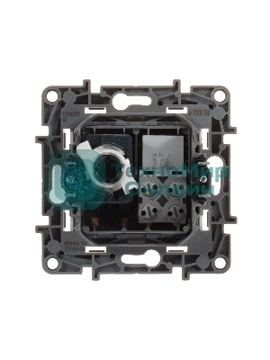 Розетка компьютерная ETIKA RJ11+RJ45 кат. 5 UTP, белый ETIKA Розетка RJ11+RJ45 кат. 5 UTP, белый