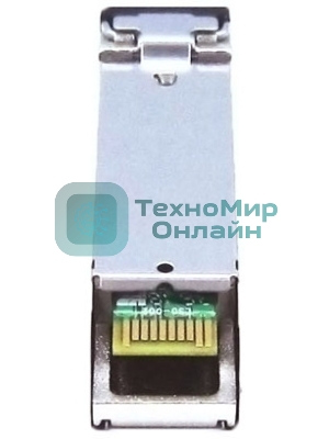 Оптический SFP Модуль OSNOVO GE, одно волокно SM, до 1,25 Гбит/c, LC, до 20км, Tx:1550/Rx:1310, DDM