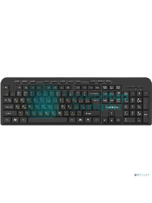 Комплект клавиатура+мышь ExeGate Professional Standard Combo MK240 беспроводной, USB, 1200 DPI, чёрный
