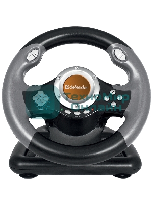 Игровой руль Defender CHALLENGE MINI Руль+ педали, 10кн., 200мм.,USB
