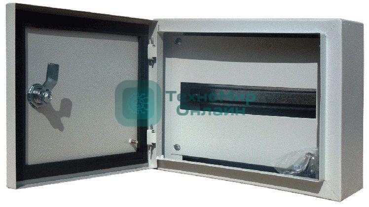Корпус металлический навесной 250х300х120 12мод. IP54 ЩРН-12 DEKraft 30250DEK