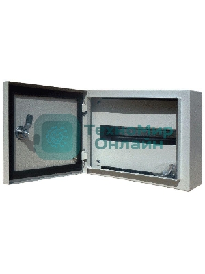 Корпус металлический навесной 250х300х120 12мод. IP54 ЩРН-12 DEKraft 30250DEK