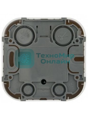 Розетка телевизионная Quteo TV БЕЛ Quteo Розетка TV БЕЛ