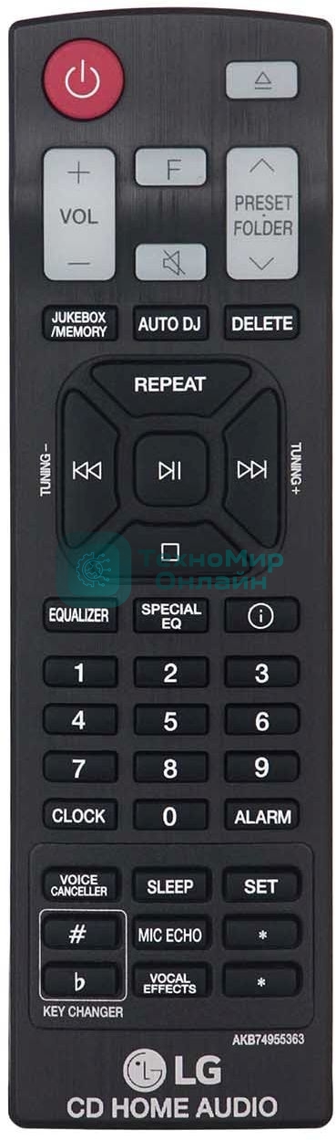 Минисистема LG XBOOM ON66 черный 300Вт CD CDRW FM USB BT