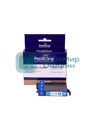 Картридж струйный ProfiLine PL-0632 для принтеров Epson C67/C87/CX3700/CX4100/CX4700 Cyan пигментные