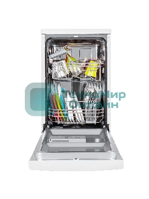 Посудомоечная машина Maunfeld MWF08B, белый, 44.8 см, 9 компл., 49 дБ, класс A++