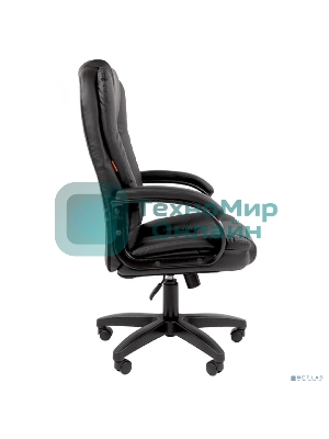 Кресло офисное Chairman 600LT чер.пласт экопремиум черный