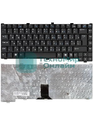 Клавиатура для ноутбука Fujitsu-Siemens Amilo M7440 M7440G M6100 черная