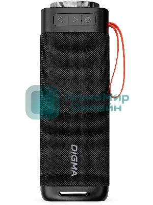 Портативная колонка Digma D-PS1522 черный 60W 2.0 BT 10м 3000mAh
