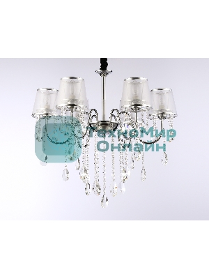 Светильник Ambrella light TR4588/6 CH/SL хром/серебро E14/6 max 40W D660*570