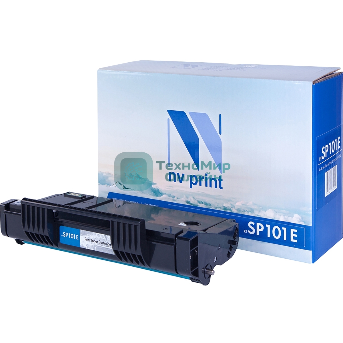 Картридж лазерный NVPrint NV-SP101E черный, для Ricoh SP100/100SF/100SU (2 000k) (аналог SP101E)