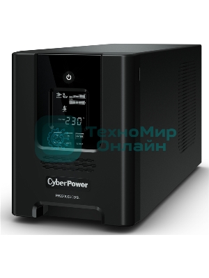 Источник бесперебойного питания CyberPower PR2200ELCDSL 2200VA/1980W USB/RJ11/45 (9 IEC)