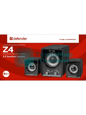 Акустическая система Defender Z4 2.1,11 вт., Питание от USB