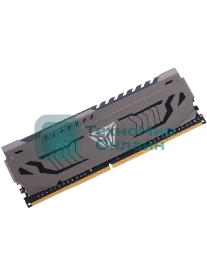 Оперативная память Patriot Viper Steel, DDR4, 8GB, 3200MHz, CL16, DIMM, с радиатором, черный