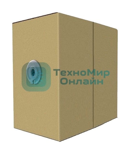 Кабель сетевой Buro BU-COP-045 UTP 4 пары cat5E solid 0.45мм Cu 305м серый