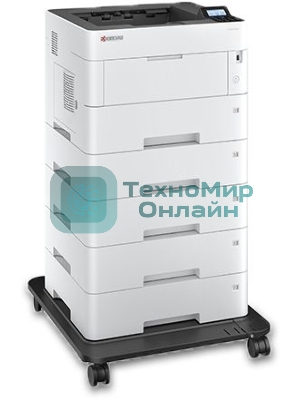 Принтер лазерный Kyocera P4140dn (1102Y43NL0), A3, ч/б, печ. до 40 стр/мин. (А4) до 22 стр/мин. (А3), 1200 x 1200 dpi, USB, RJ-45, Air Print