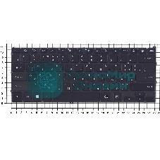 Клавиатура для ноутбука Samsung NP940X3G, черная с подсветкой