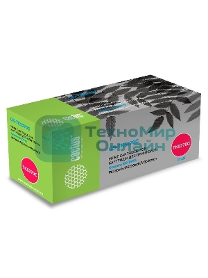 Картридж лазерный Cactus CS-TK5270C голубой (6000 стр.) для Kyocera ECOSYS P6230cdn, M6230cidn, M6630cidn