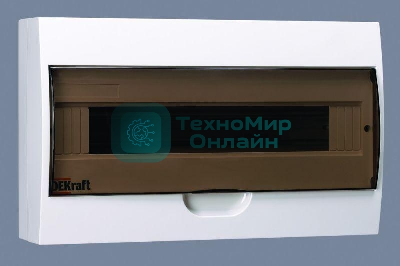 Корпус пластиковый навесной 18мод. IP41 ЩРН-П-18 DEKraft 31012DEK