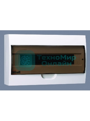Корпус пластиковый навесной 18мод. IP41 ЩРН-П-18 DEKraft 31012DEK