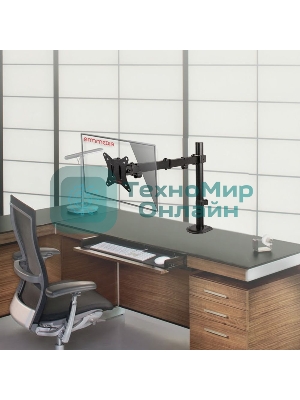 Кронштейн Arm media LCD-T10 черный 6 шт/уп. Кр. стал. настол. для мон. 15