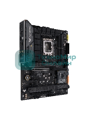 Материнская плата ASUS TUF GAMING Z790-PLUS WIFI, LGA 1700, Intel Z790, 4xDDR5, 4xSATA, 4xM.2, 1xPCIe 5.0 x16, 1xPCIe 4.0 x4, 2xUSB-A 3.2 Gen 2, 4xUSB-A 3.2 Gen 1, 1xUSB-C 3.2 Gen 2, 1xUSB-C 3.2 Gen 2x2, 1x2.5Gb LAN, 5x3.5 мм, 7.1, Standard-ATX