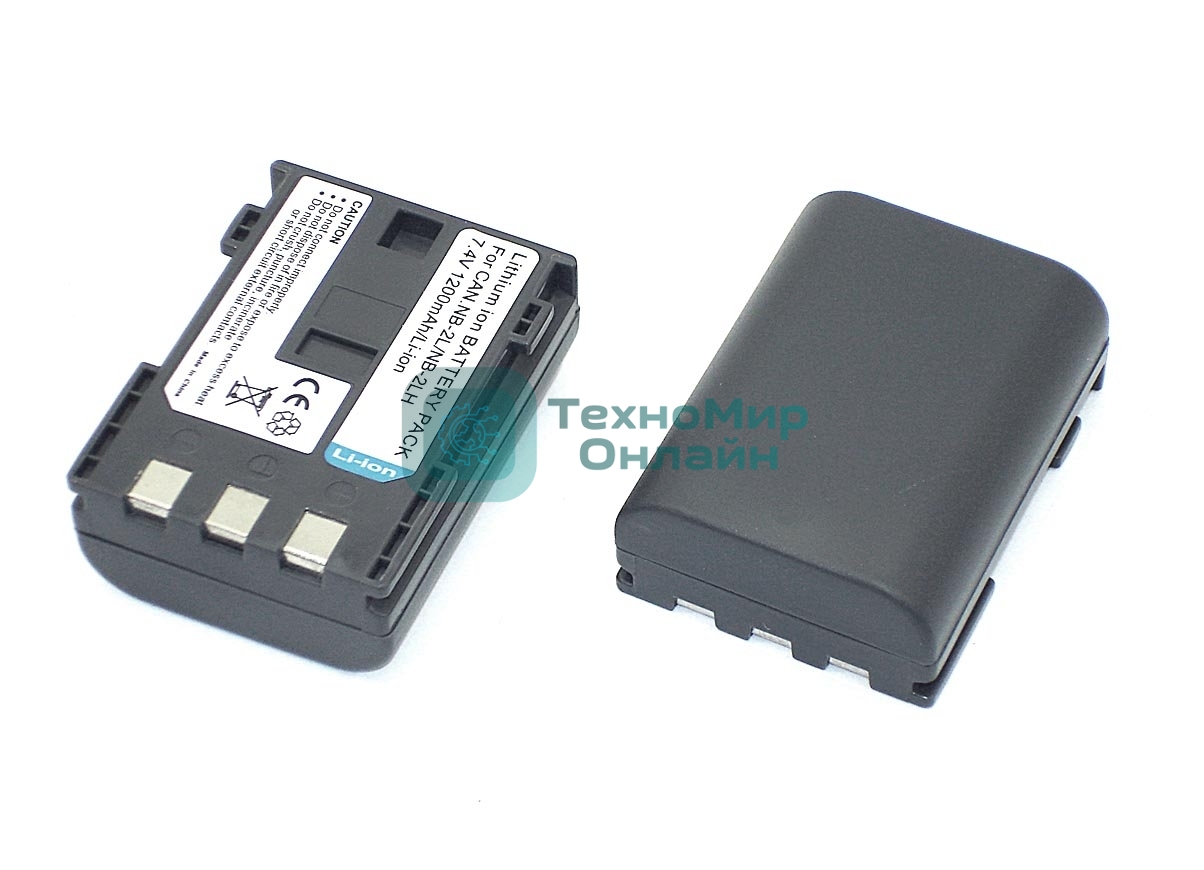 Аккумуляторная батарея для фото и видеокамеры Canon DC, Elura, EOS (NB-2L) 7,2V 1200mAh
