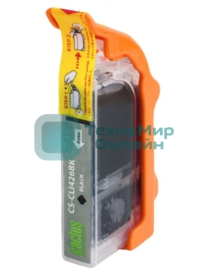 Картридж струйный Cactus CS-CLI426BK черный (8,4 мл.) для Canon MG5140/5240/6140/8140/MX884