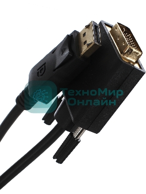 Кабель-переходник DisplayPort---DVI_M/M 1,8м Telecom TA668-1.8M
